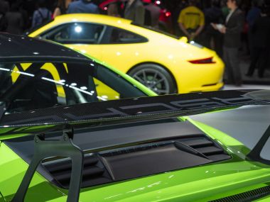 Porsche 911 Gt3 Rs Wiessach paketi 2018 New York Uluslararası Otomobil Fuarı