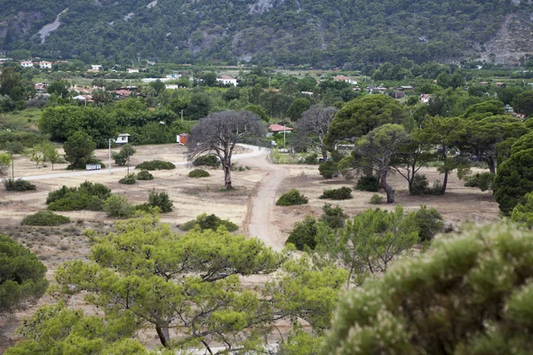 Vista desde la montaña al complejo de Cirali — Foto de Stock