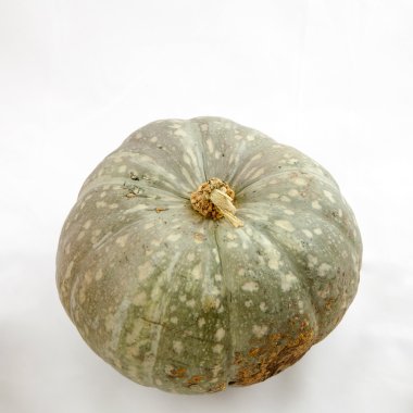 Olgunlaşmış balkabağı beyaz arka plan üzerinde izole