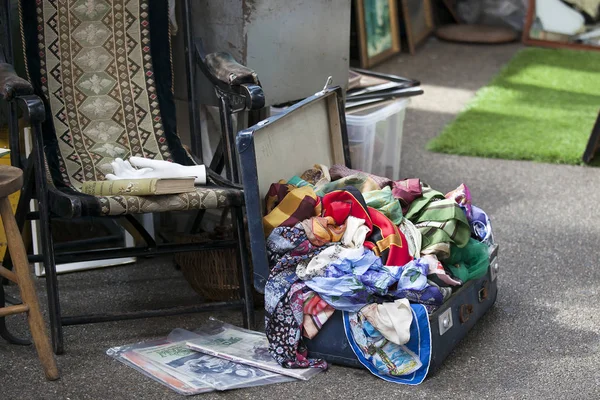 Antikmarkt auf dem Spitalfeldmarkt findet traditionell donnerstags statt — Stockfoto