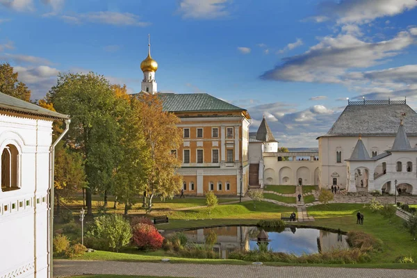 Kreml der antiken Stadt Rostow weliky.russland. Goldener Ring — Stockfoto