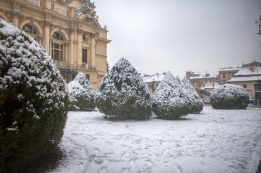 Eski kasaba Krakow tiyatroda Juliush Slowacki