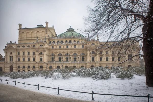 Juliush Slowacki theatre in Old Town of Krakow