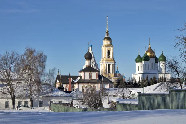 Novo-Golutvin Holy Trinity Monastery in the ancient Russian city of Kolomna — Stock Photo, Image