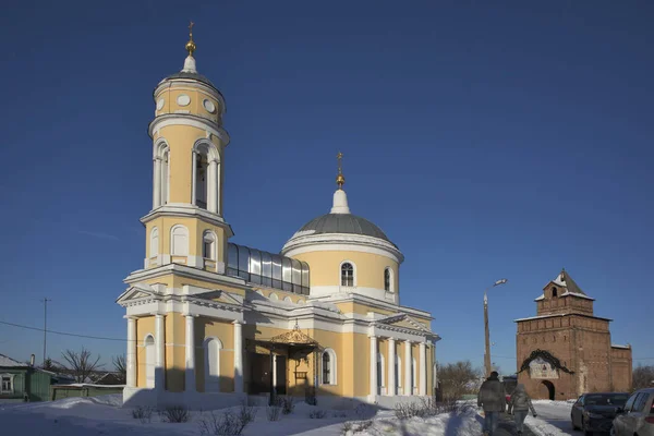 Iglesia de la Exaltación de la Santa Cruz en Kolomna Kremlin, Rusia — Foto de Stock