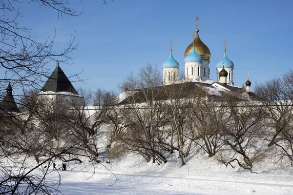 Spaso-Preobrazhensky Cathedral in Novospassky monastery — Stock Photo, Image