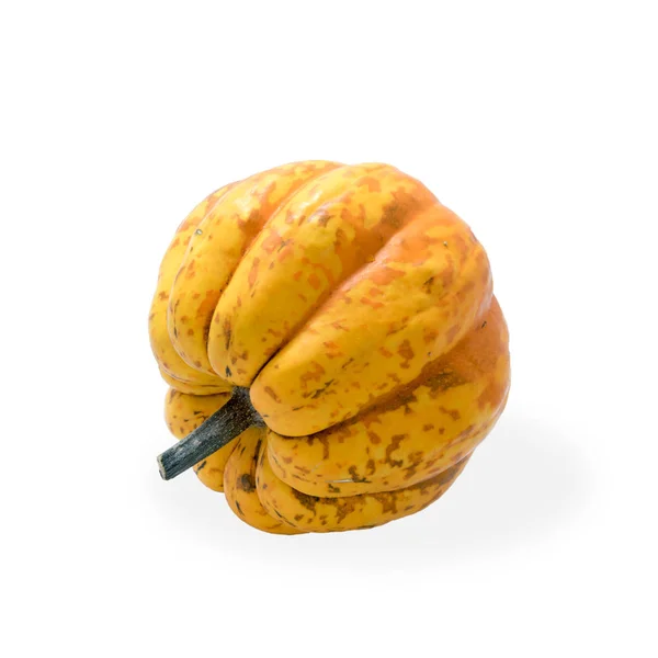 Yellow pumpkin isolated on a white background — Stock Photo, Image