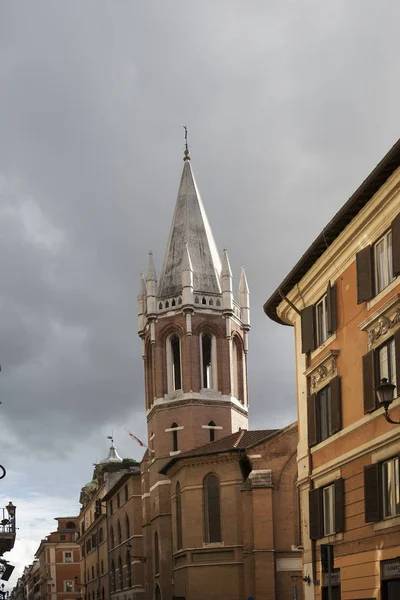 Panoramablick auf rom und st. peter 's basilika, italien — Stockfoto