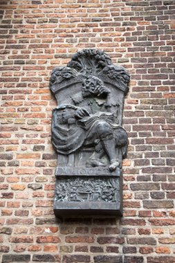 Hollanda, Hollanda, Avrupa'nın Muiden köyünde kalenin Muiderslot