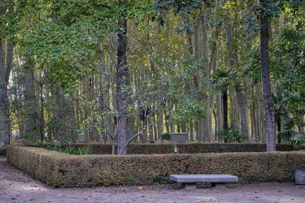 Parque Devesa en Girona ciudad, Cataluña, España — Foto de Stock