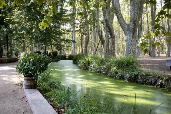 Parque Devesa en Girona ciudad, Cataluña, España — Foto de Stock