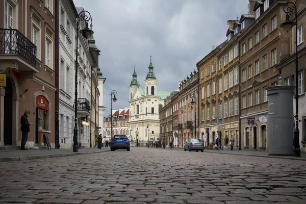 Varsovia Polonia Febrero 2020 Iglesia Del Espíritu Santo Varsovia — Foto de Stock