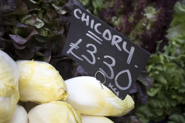 Chicory Sale Farmers Market — Stock Photo, Image