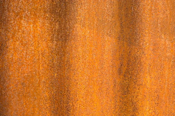 Texture Metallo Arrugginito Giallo Sfondo — Foto Stock