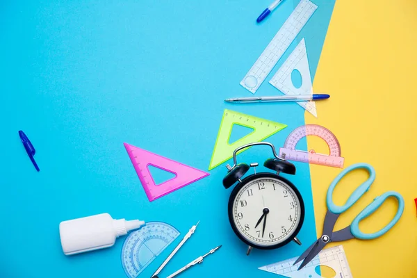 Aan Het Begin Van School Terug Naar School Onderwijs Zijn — Stockfoto