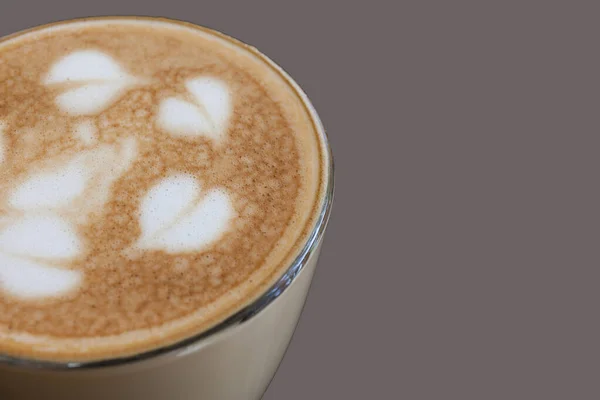 Close Cappuccino Foam — Stock Photo, Image
