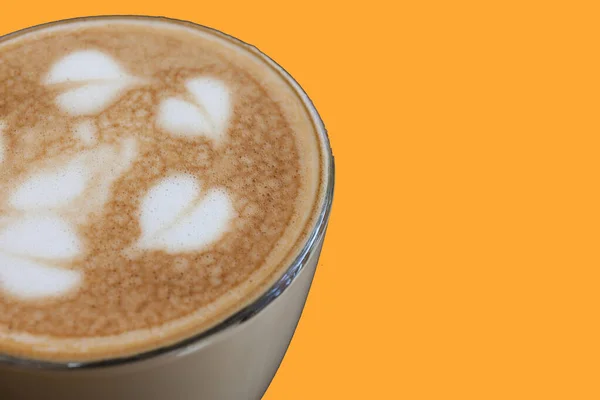 Nahaufnahme Von Cappuccino Schaum — Stockfoto