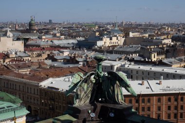 Saint Petersburg şehir manzarası 