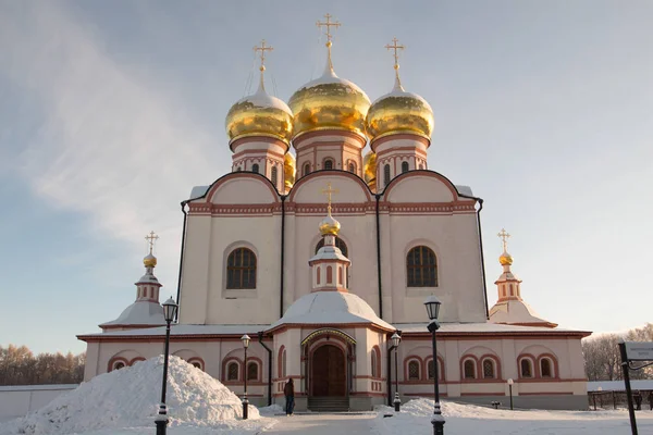 Valdai Iversky Svyatoozersky Bogoroditsky monastery i Ryssland — Stockfoto