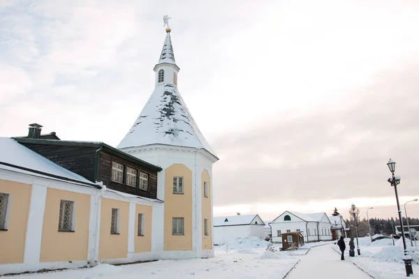 Rusya Valdai Iversky Svyatoozersky Bogoroditsky Manastırı
