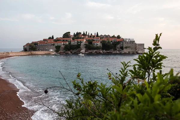 Ilha Sveti Stefan em Budva — Fotografia de Stock