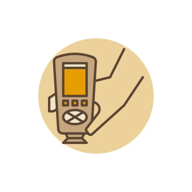 Vektör kalınlığı renk ölçer