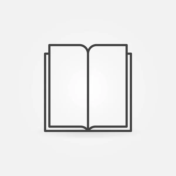 Icono de línea libro — Vector de stock