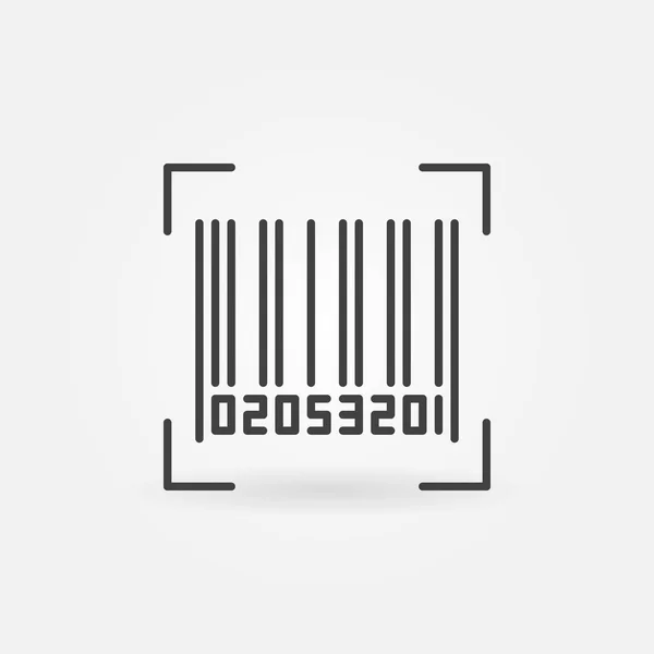 Barcode-Symbol — Stockvektor