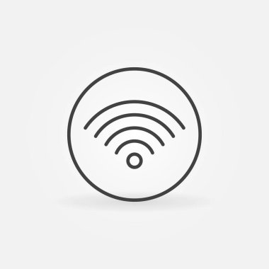 WiFi daire simgesi