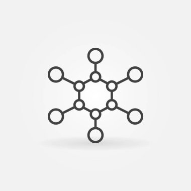 Molekül simgesi satırı simgesi