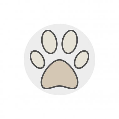 Köpek ya da kedi pençe simgesi