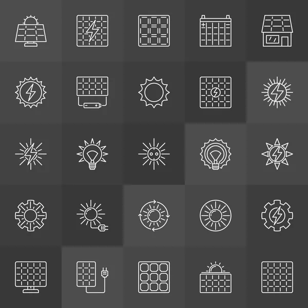 Simbologia de paneles solares Panel solar en forma de Australia