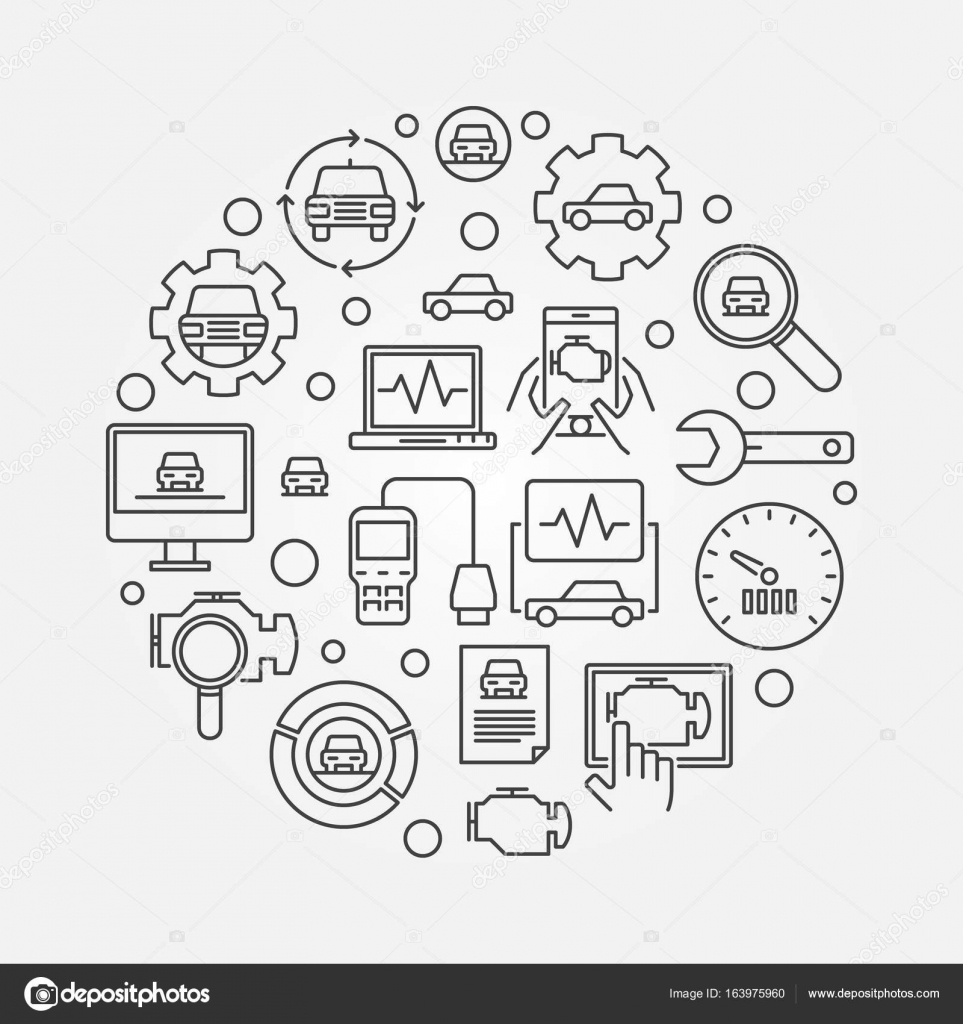 car-diagnostic-round-illustration-stock-vector-by-sn3g-163975960