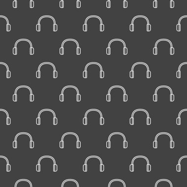 Karanlık kulaklık desen