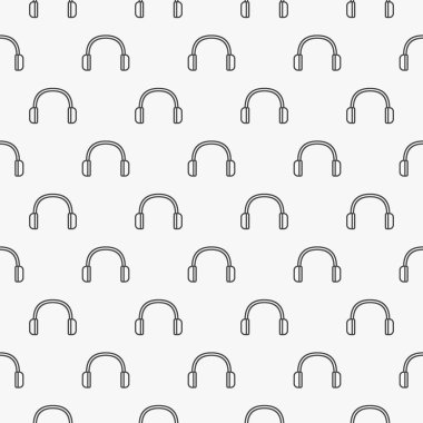 Kulaklık vektör desen