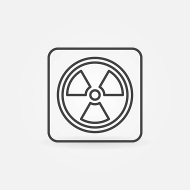 Radyasyon kavramı doğrusal simgesi