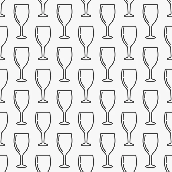 Şarap kadehi seamless modeli