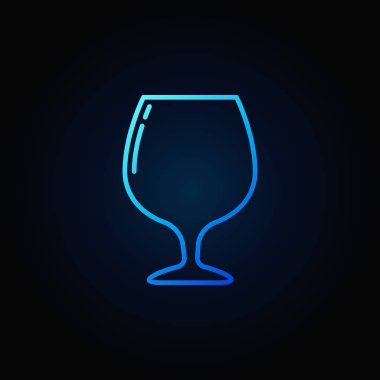 Brandy veya konyak cam kutsal kişilerin resmi