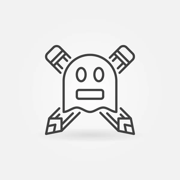 Ghostwriter concept icon — Stock Vector