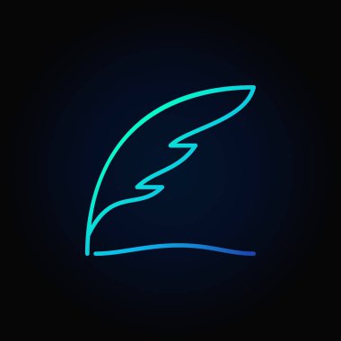 Tüy mavi kutsal kişilerin resmi