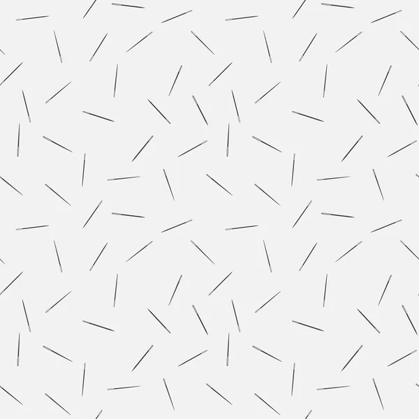 Aiguille vecteur motif ou texture sans couture — Image vectorielle