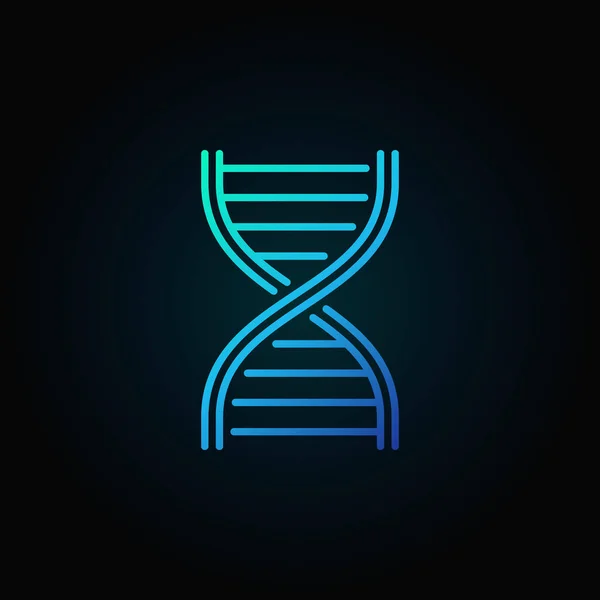 dna chain icon, logo element — Stock Vector © nexusby 123488972
