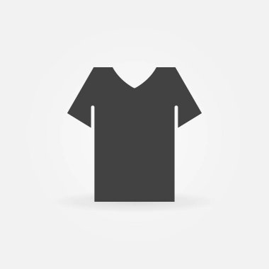 T-shirt vektör en az simgesi