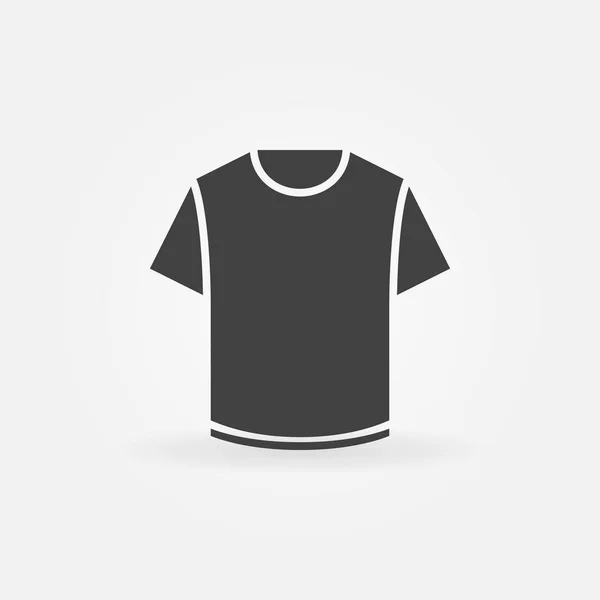 Vector simple t-shirt concept icon — Stock Vector