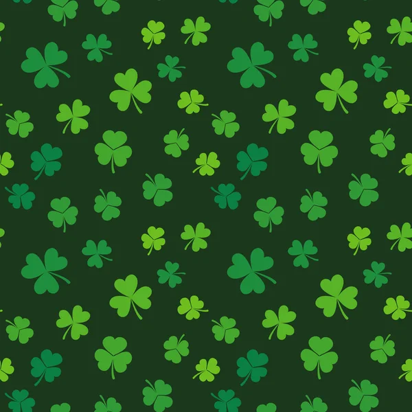 Saint Patricks dag vector naadloze patroon — Stockvector