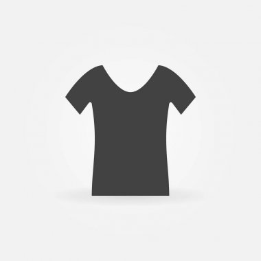 T-Shirt vektör simge veya tasarım öğesi