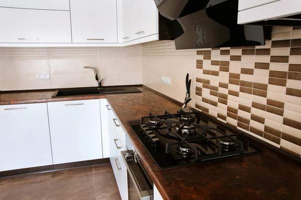 Modern design of kitchen — Stock Photo, Image