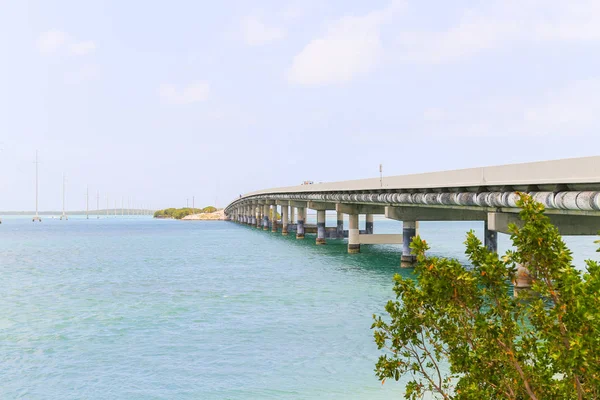 De Overseas Highway in de sleutels — Stockfoto