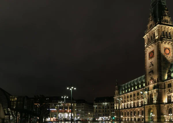 Hamburg City Downtown — Stockfoto