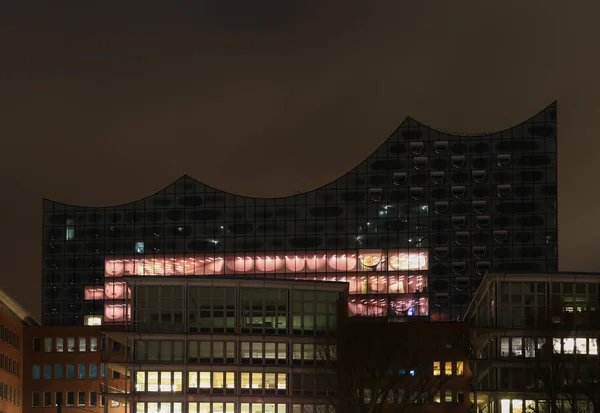Konturen av Elbphilharmonie — Stockfoto